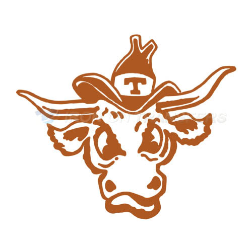 Texas Longhorns Logo T-shirts Iron On Transfers N6508 - Click Image to Close